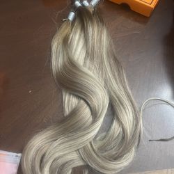 100% Humain Hair Extensiones 