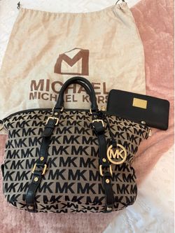 Michael Kors Purse and Wallet Set.  $55.00