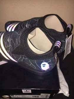 Bape adidas skate shoes