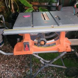 Ridgid Table Saw