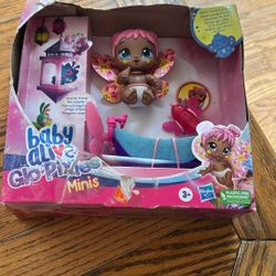 New Baby Alive Glow Pixies Minis