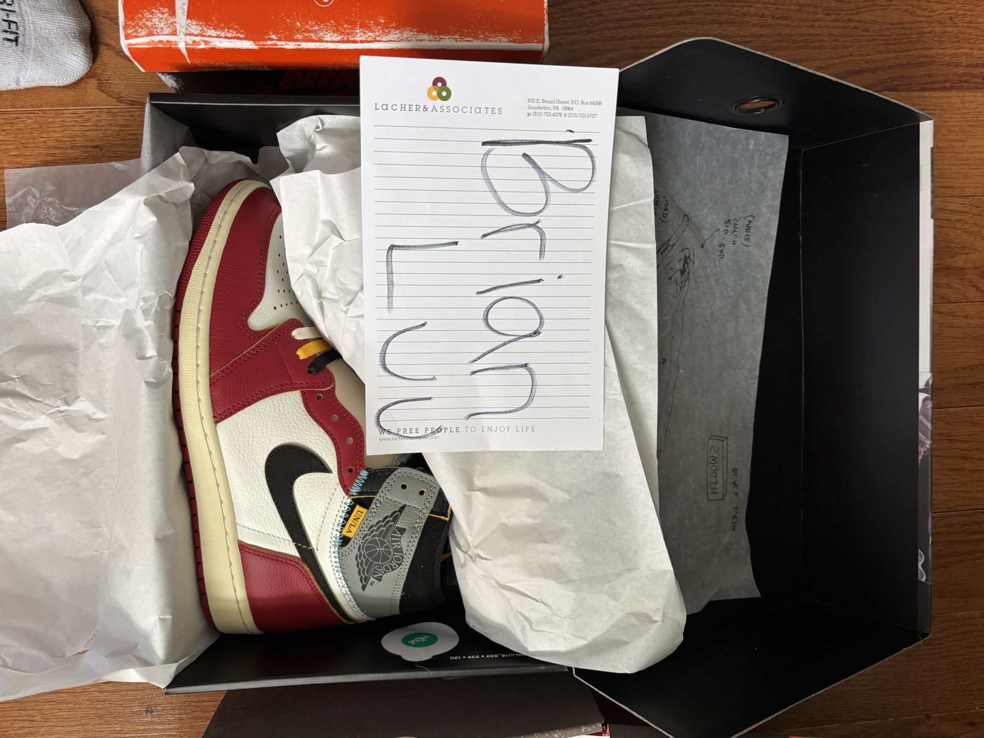 Jordan 1 Union LA Chicago Shadow (Size 10.5) - $425