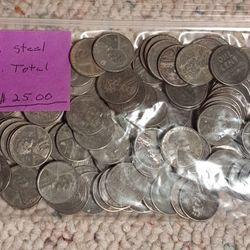 Wheat Pennys 1943 P.D.S Total of 100