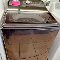 Black Stainless Top Load Washer