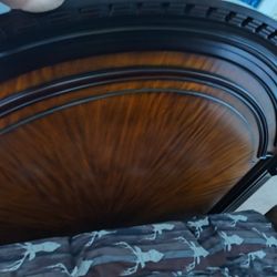 Real Oakwood King Size/California King Bed Frame