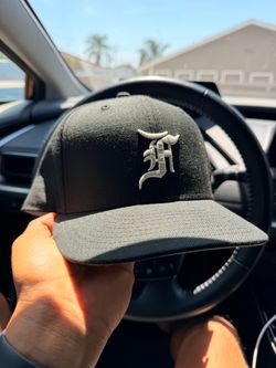 Black Fear of God Hat 7 3/8