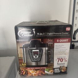 8-Quart Power Cooker – 9-in-1 Digital Pressure Cooker  (St. Joseph, MO)