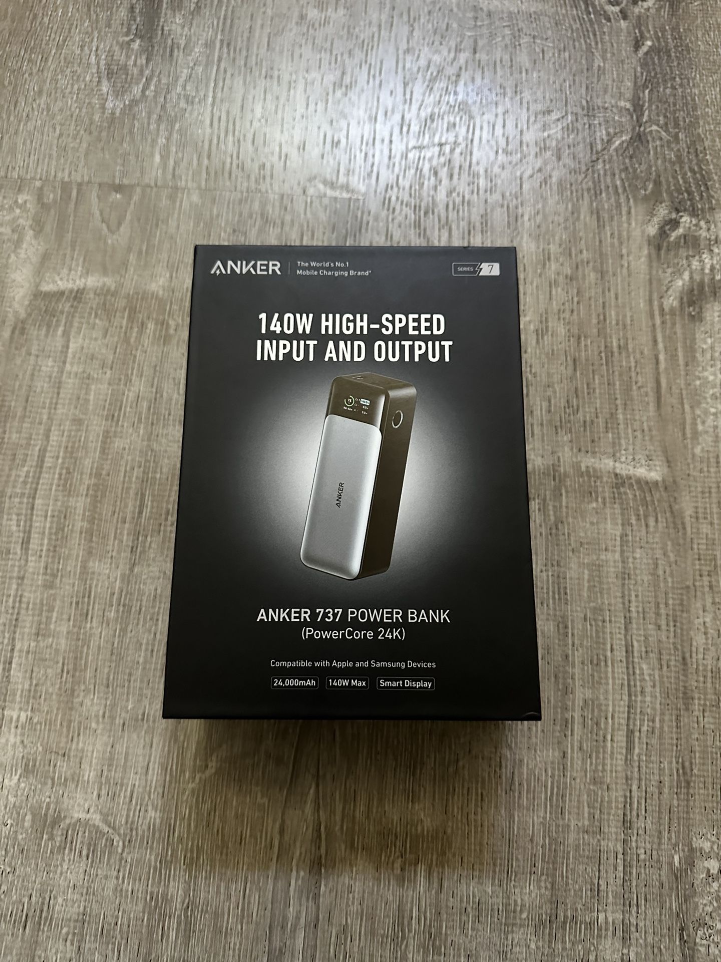 Anker 140W 737 Power Bank High-Speed Input And Output