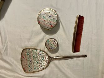 Mid-century vanity set