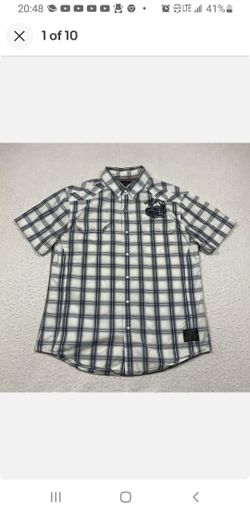 Harley Davidson Plaid Shirt 
