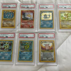 1999 PSA Graded Pokemon Cards