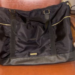 Steve Madden Girl Weekend Duffel Bag. Black Tote