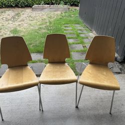 IKEA Vilmar chairs (set of 3)