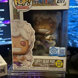 Luffy Gear 5 Funko Pop Glow In The Dark 