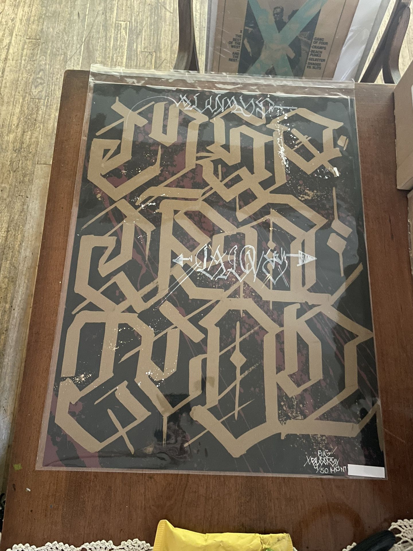 Big Sleeps art Poster