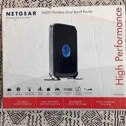 NetGear N600 Wireless Dual Band Router 
