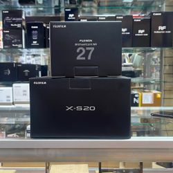 Fujifilm X-S20 With XF27mm F2.8 