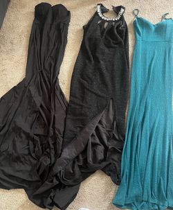 Formal dresses- all 3 for $40 - size large