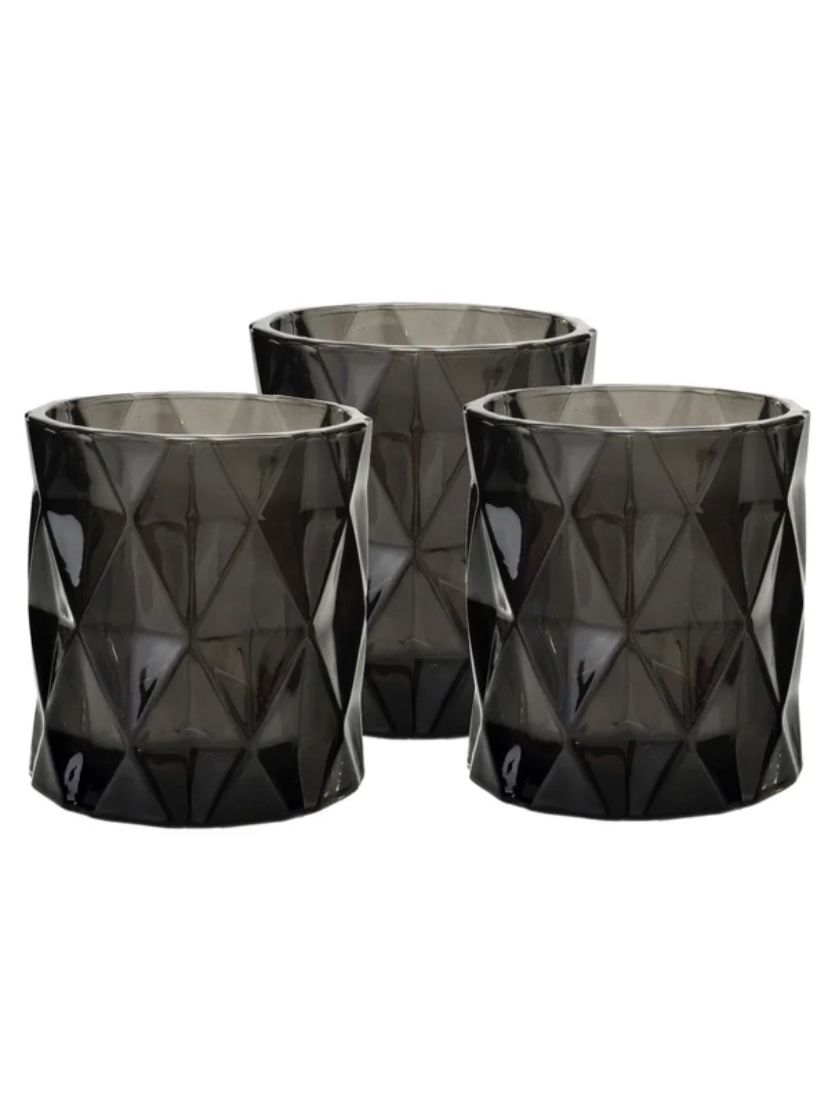 Black Small Glass Holders