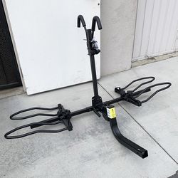 Brand New $129 KAC 2-Bike Rack for Car, SUV, Hatchback Mount - 2” Anti-Wobble Hitch, Heavy Duty Bicycle Carrier 