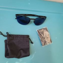 Gafas graduadas Porsche Design P 8666 Negro/Azul, Plata Espejo