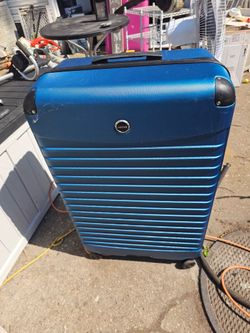 Large hardcover swivel travel luggage price firm