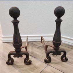 Pair Of Andirons