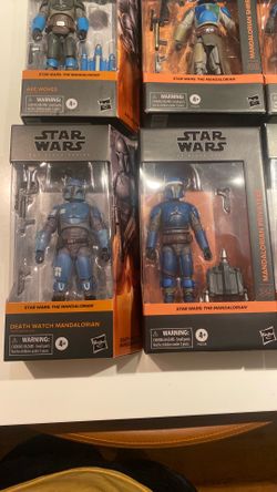 Various Star Wars Black Series Action Figures