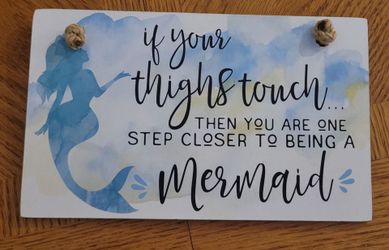 Mermaid sign
