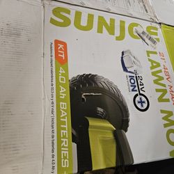 Sunjoe Lawnmower 