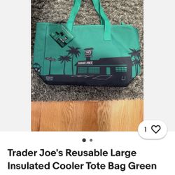 New Teal Trader Joe’s 8 Gallon Insulated Reusable Bag