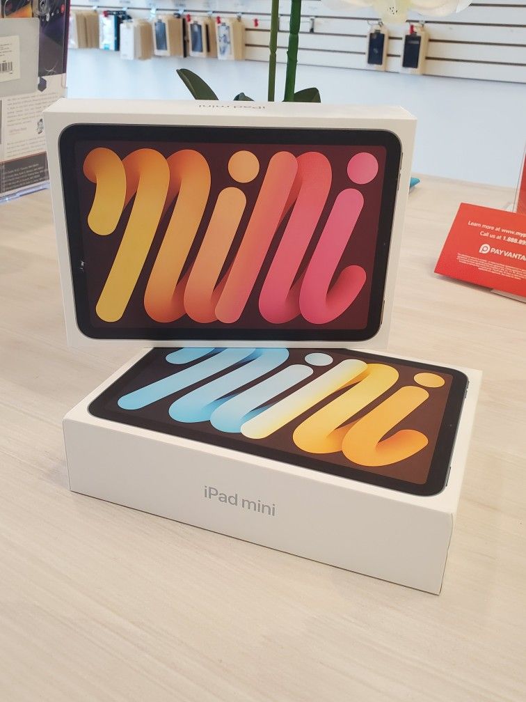 Apple Ipad Mini 6 Brand New Wifi 64GB -5 Dollars Down No Credit Needed