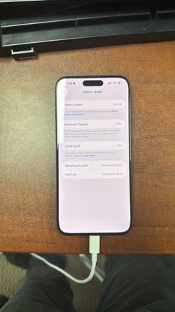 iPhone 15 Pro Max 256GB - Blue Titanium