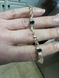 Sapphire/diamond Bracelet