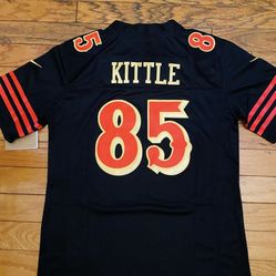 Black San Francisco 49’ers George Kittle  Jersey