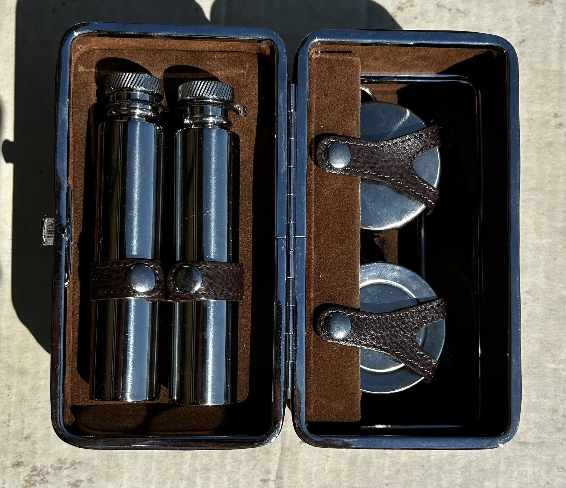 Vintage Mini Portable Bartender Kit