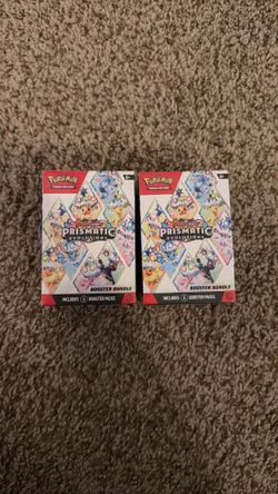 prismatic Evolutions Booster bundle