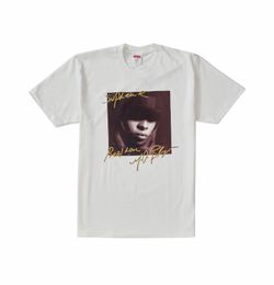 Supreme Mary J Blige Tee White Medium FW19 New