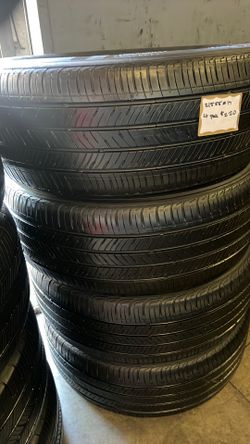🛞SET OF 4 USED TIRES🛞 215/55/17 KUMHO •INSTALLED/BALANCED•
