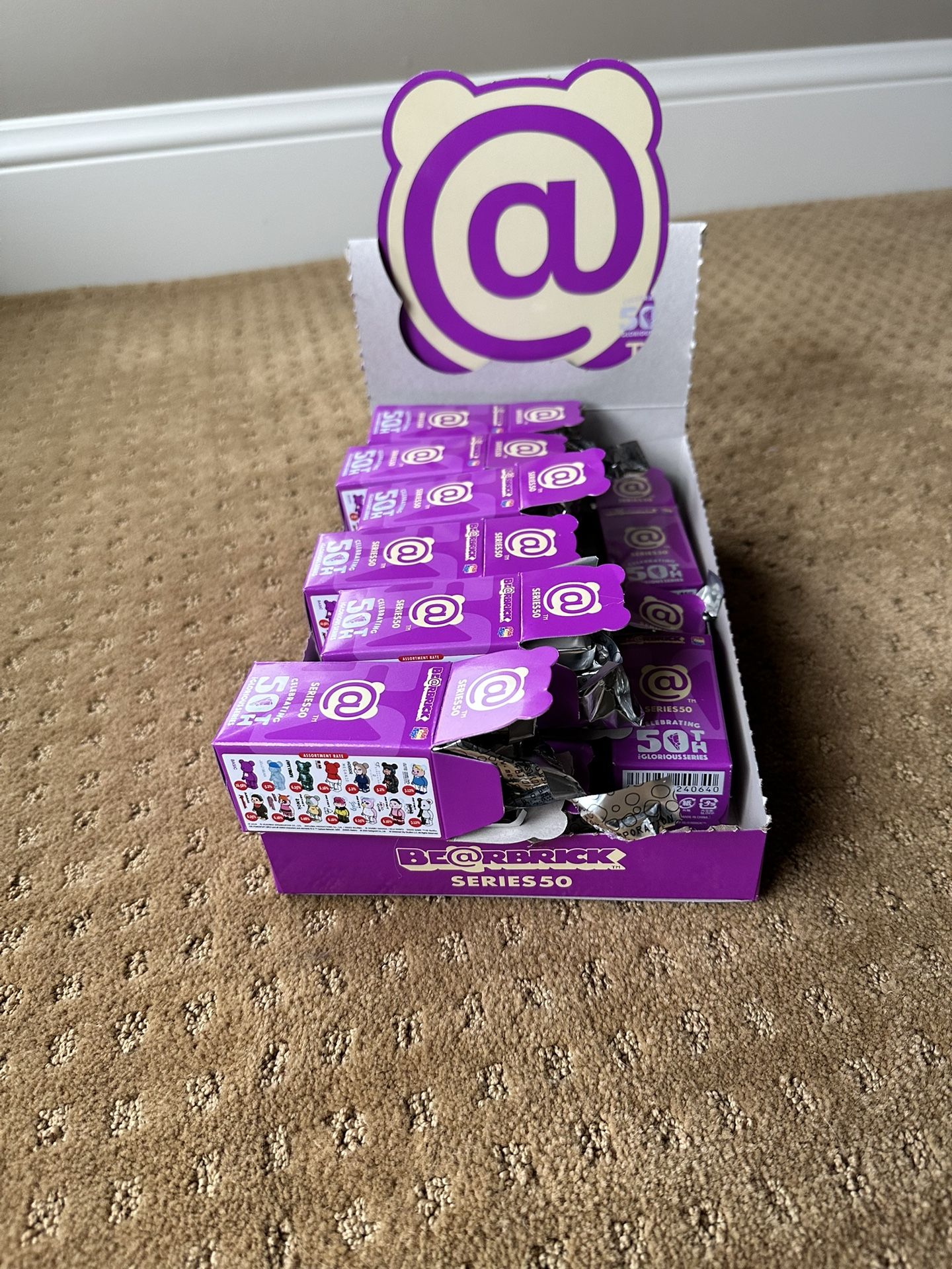 50th Anniversary Be@rbricks Box