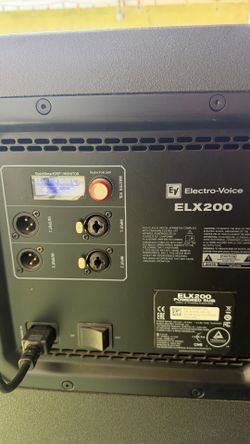 Electro voice sub