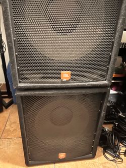 Pair of  JBL  JRX118S  Subs