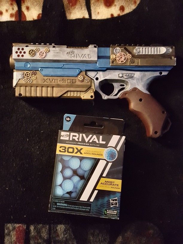 Rival nerf gun set