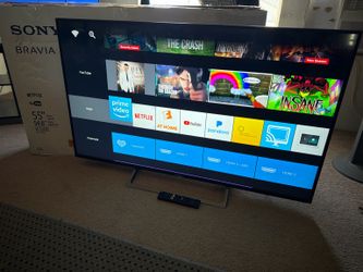 📦 MOVING SALE – Sony Bravia 55” 4K UHD HDR Smart TV w/ Remote – Excellent Condition