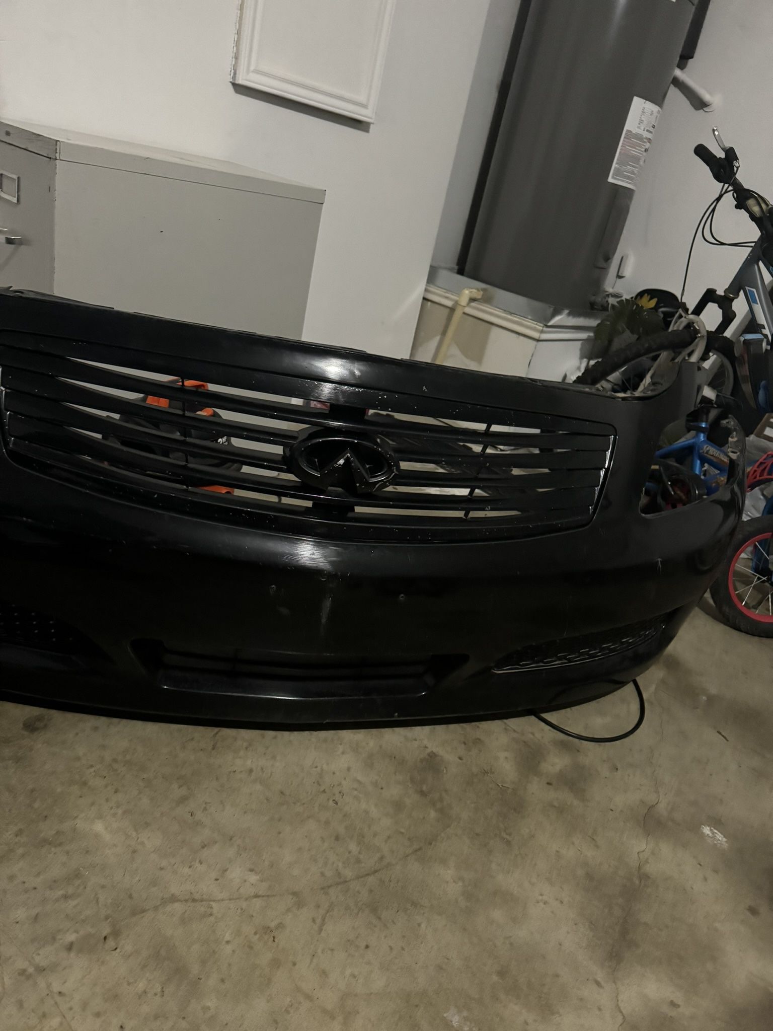  Bumper and LH fender