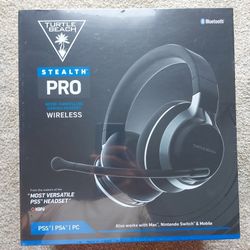 Turtle Beach Stealth Pro Noise Cancelling Wireless Headset (Playstation/PC/Nintendo)