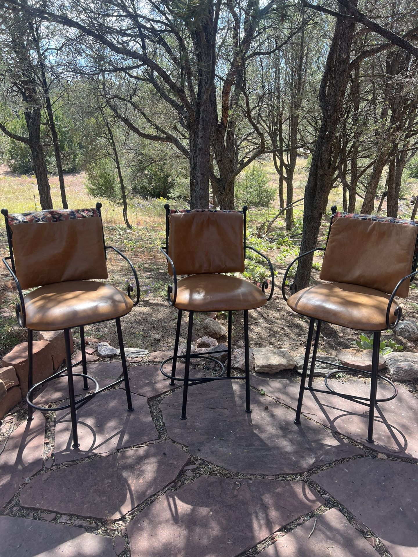 Three pcs Bar Stools