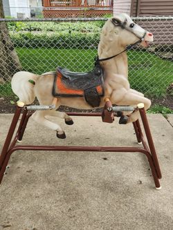Vintage Wonder Horse Spring Rocker
