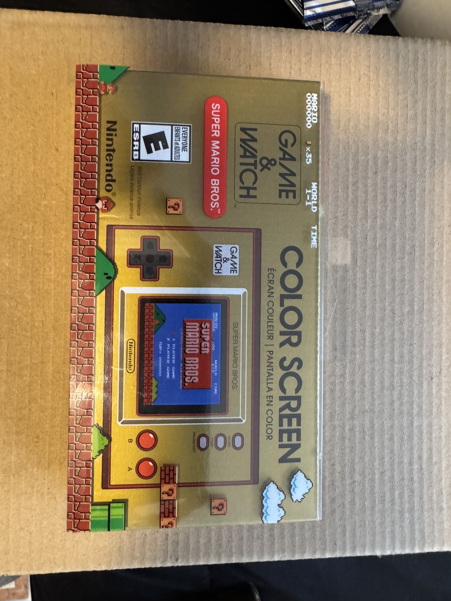 Nintendo Game & Watch Super Mario Bros. Color Screen