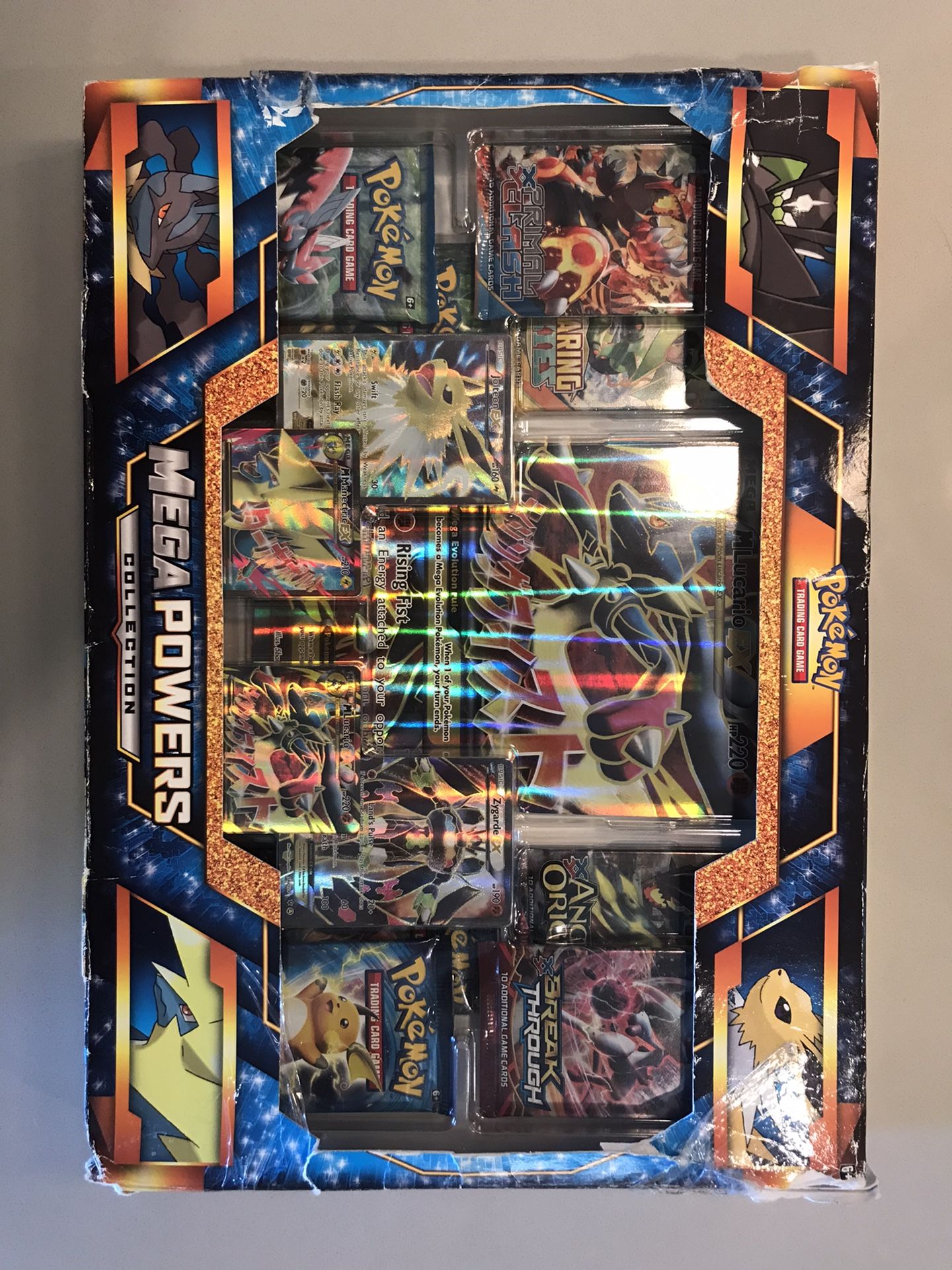 Pokémon Mega Lucario Mega Powers Collection Box (Read Description)